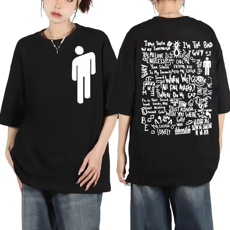 Streetwear Brand Accessories - T-shirt met ronde hals en Billie
