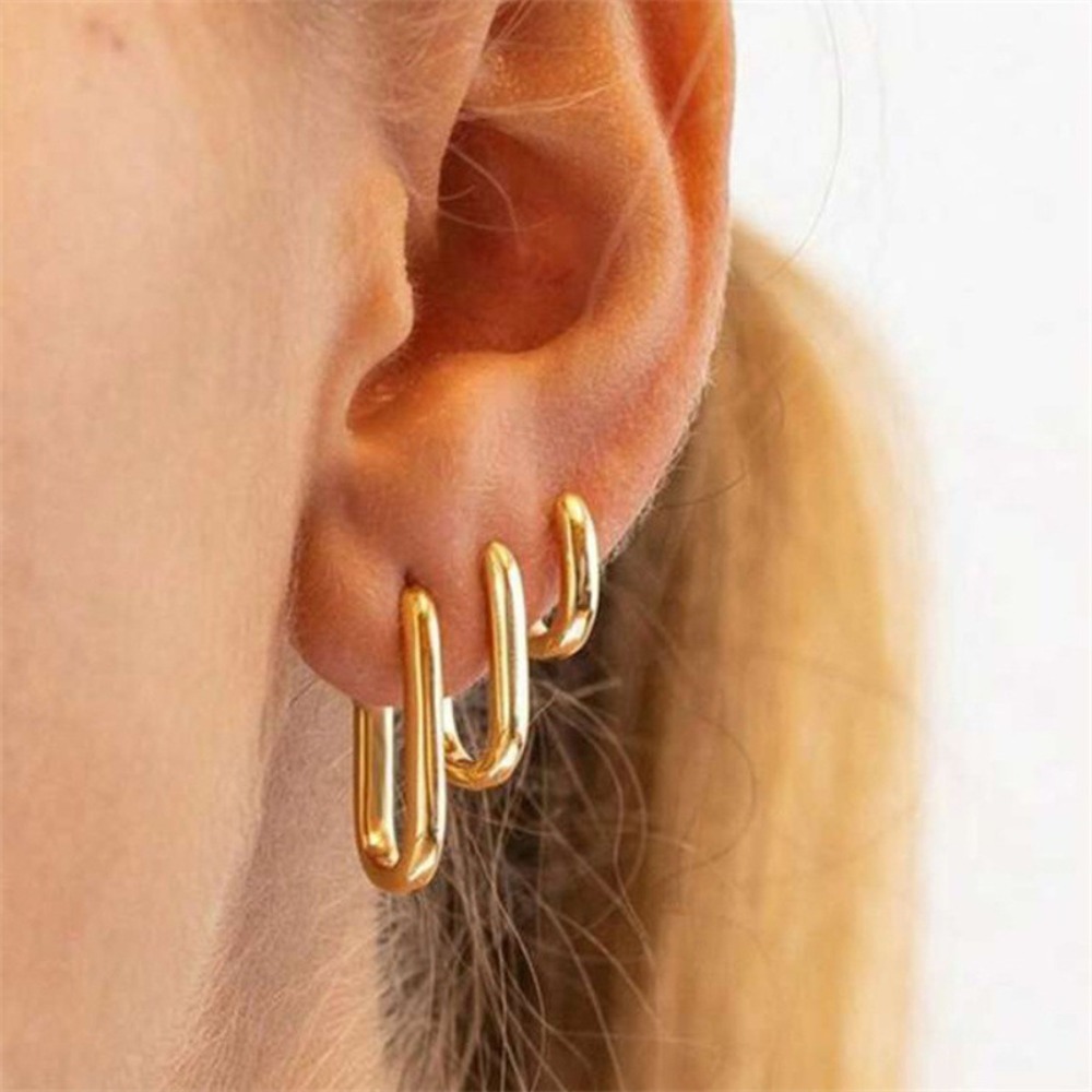 Streetwear Brand Accessories - 3 stks Woordspeling Stijl Geometrische Ellips