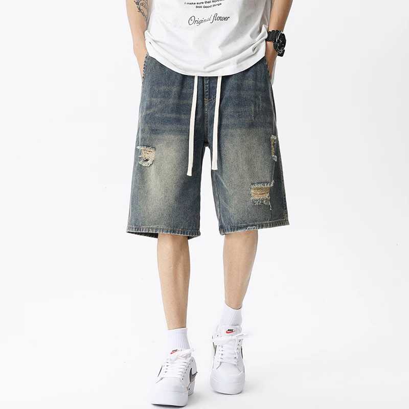 Zomer Dunne Denim Shorts Heren - Streetwear Brand Pants recensie en prijs