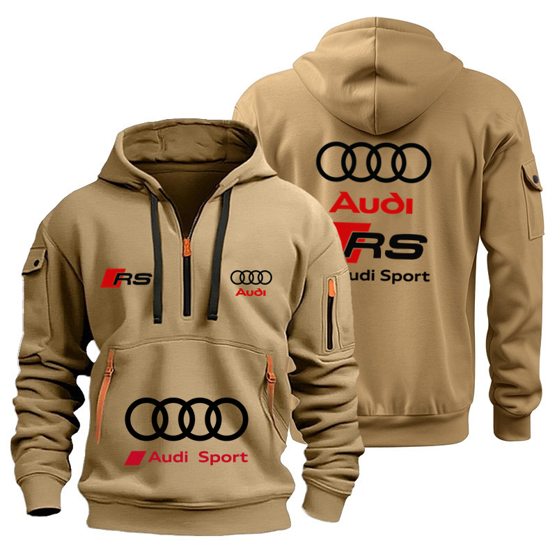 Audi merk unisex motorracehood - Streetwear Brand recensie en prijs