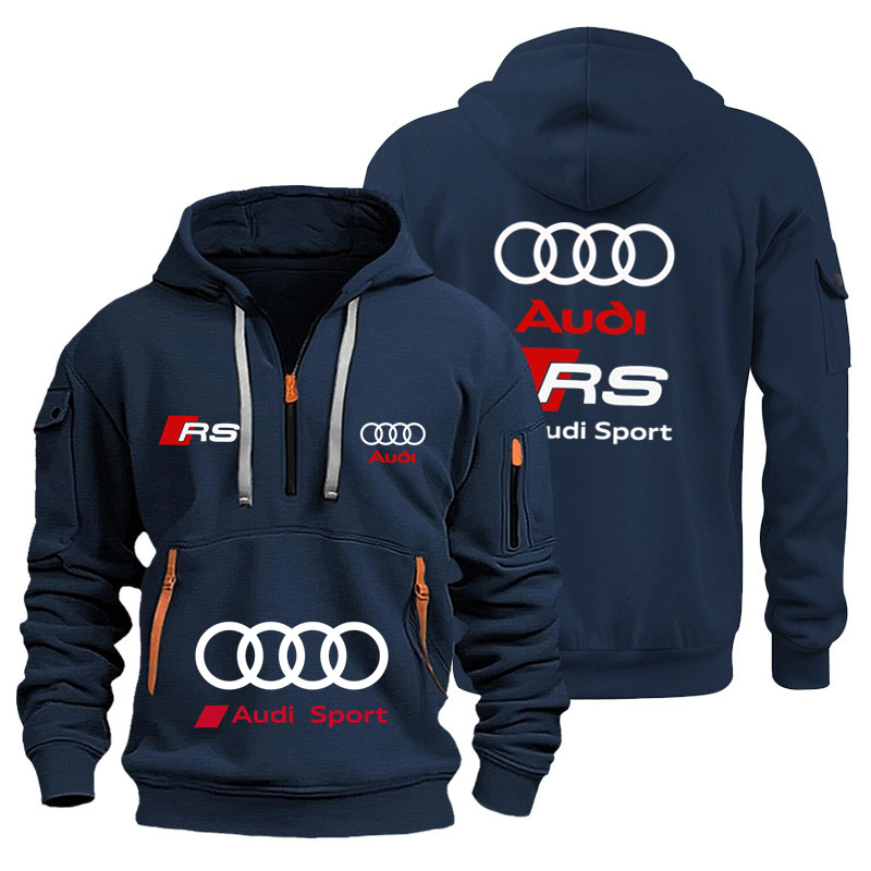 Audi merk unisex motorracehood - Streetwear Brand recensie en prijs