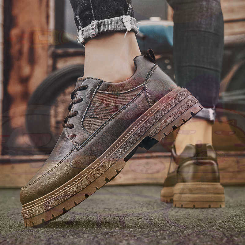 Donker natuurlijk leer Mode-sn - Streetwear Brands In Uk recensie en prijs