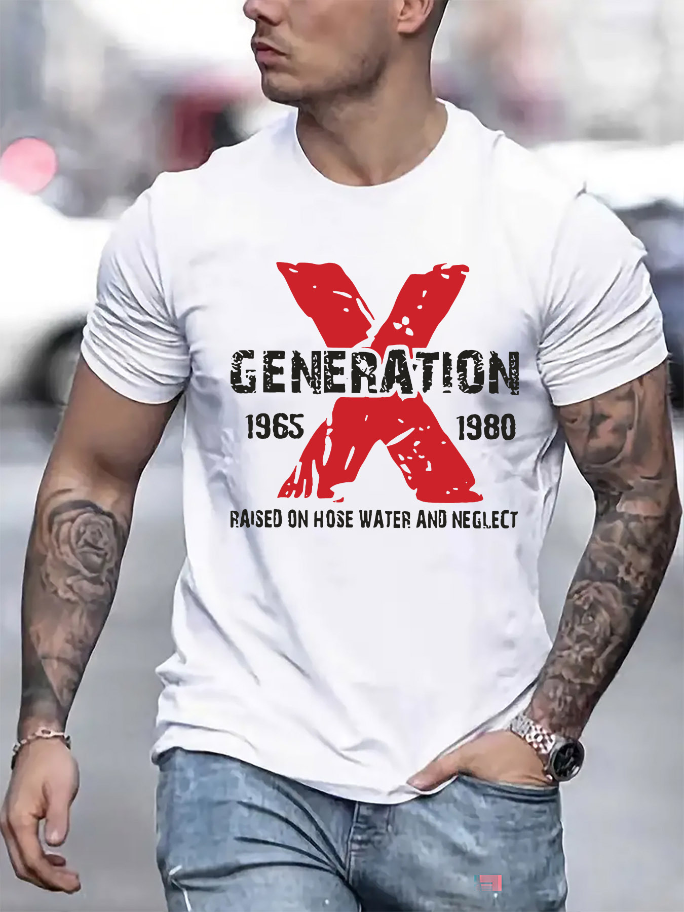 Generation X-brand bedrukte ca - Streetwear Brand Generator recensie en prijs