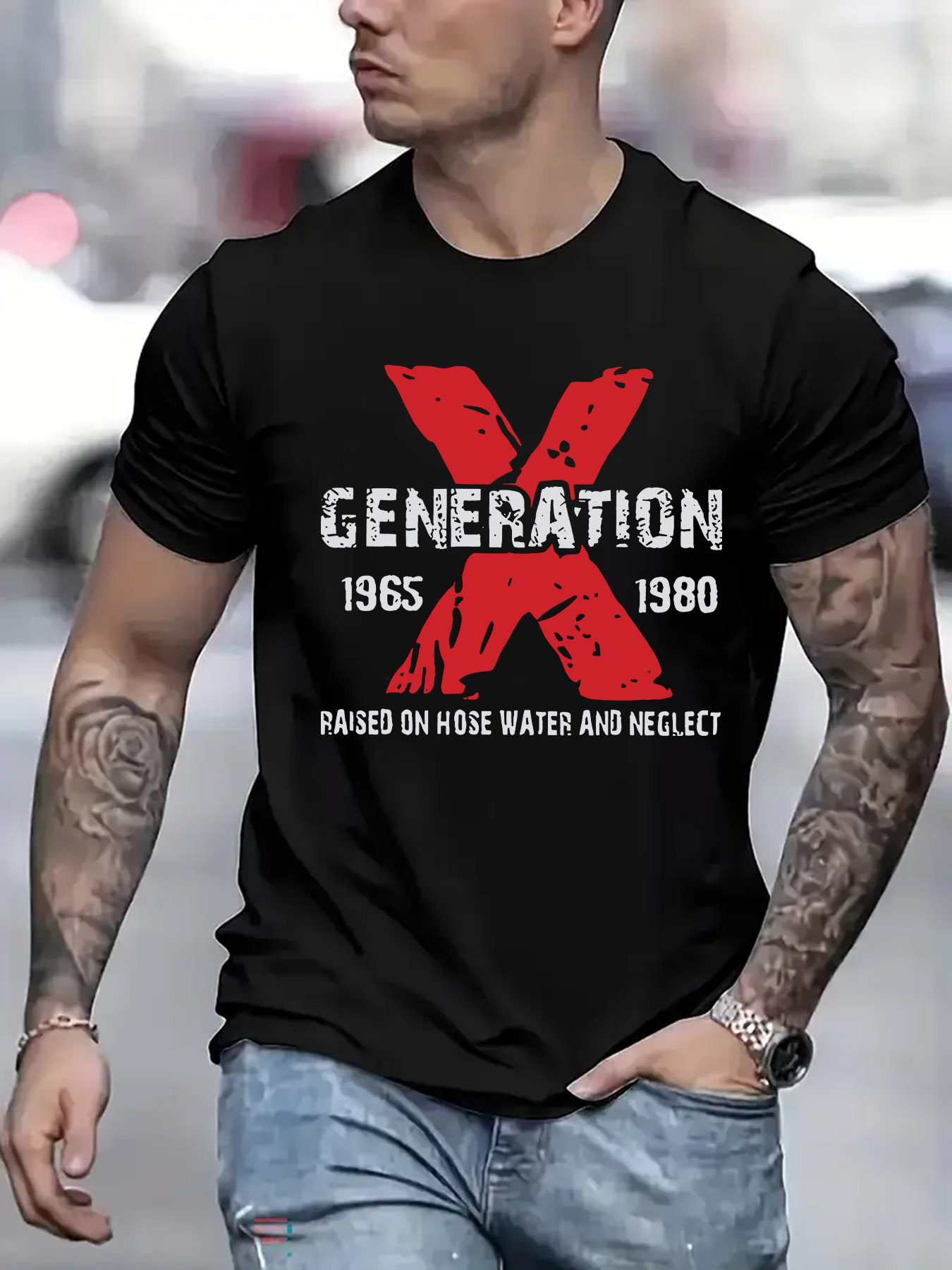 Generation X-brand bedrukte ca - Streetwear Brand Generator recensie en prijs