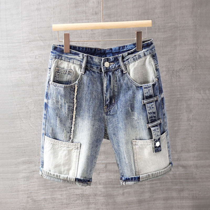 Korte jeansbroek voor heren me - Streetwear Brand Pants recensie en prijs